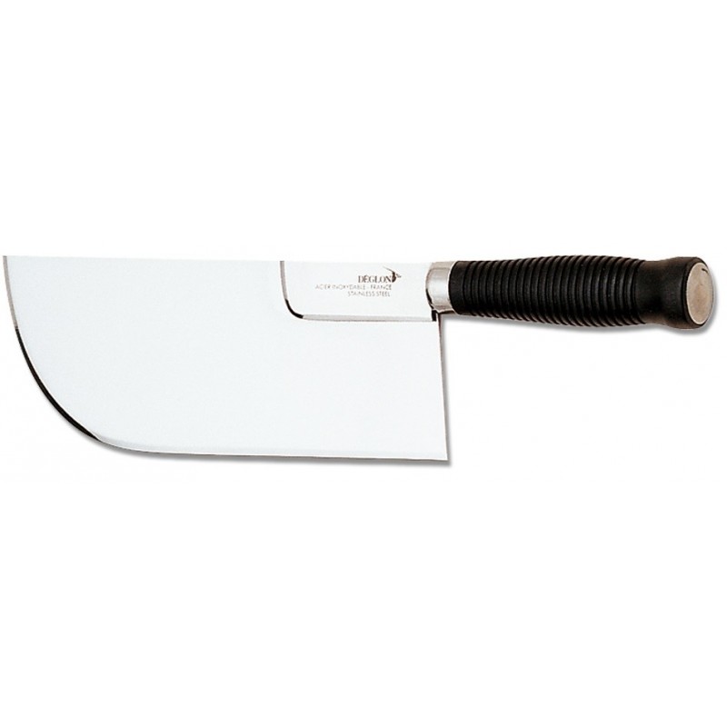 Feuille de boucher manche bois 25 cm