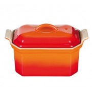 Terrine à foie gras en céramique Le Creuset (avec presse)