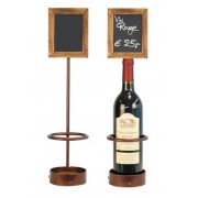 Porte-bouteille avec ardoise